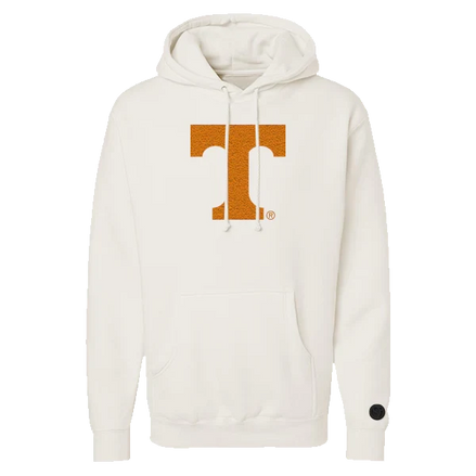 Tennessee Volunteers - NCAA Bone Chenille Pullover Hoodie