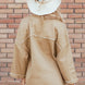 Raw Hem Pearl Trim Dropped Shoulder Denim Jacket