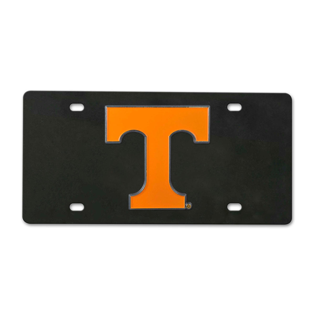 Tennessee Volunteers -  University of Tennessee Black Metal License Plate