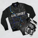 Baltimore Kimante All Black, Black Sleeves AOP Bomber Jacket