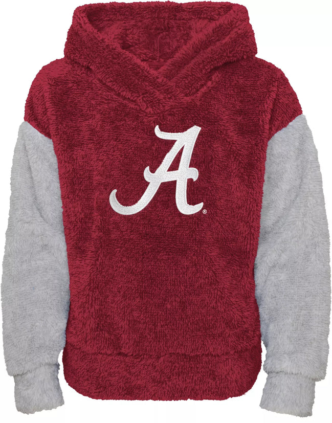 Alabama Crimson Tide - NCAA Game Time Teddy Fleece Youth Hoodie