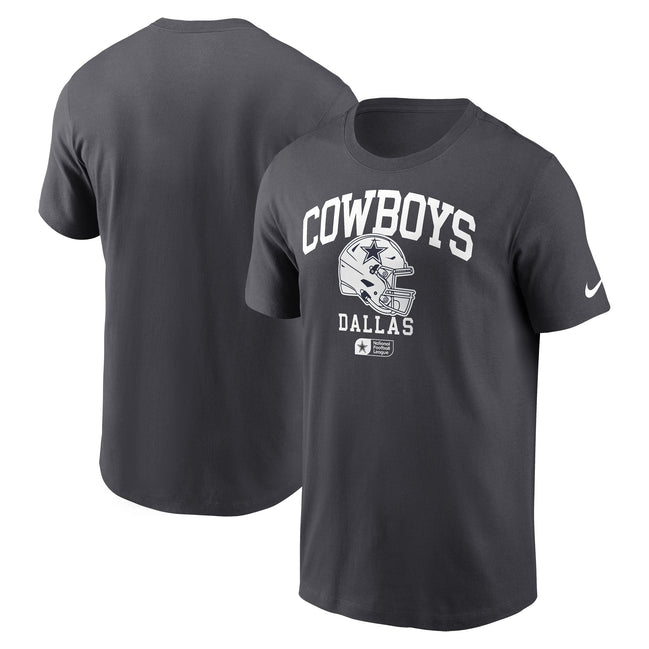 Dallas Cowboys - Black Nike Helmet Essential T-Shirt