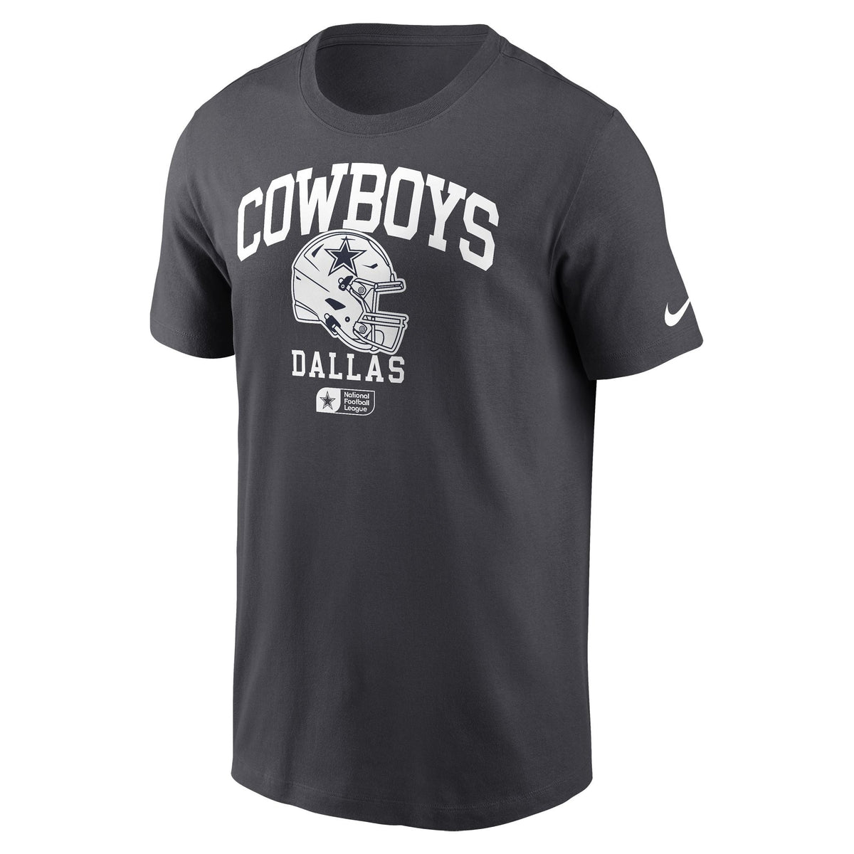 Dallas Cowboys - Black Nike Helmet Essential T-Shirt
