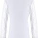 Full Size Lace Detail V-Neck Long Sleeve Blouse
