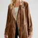 Lapel Collar Long Sleeve Blazer with Pockets