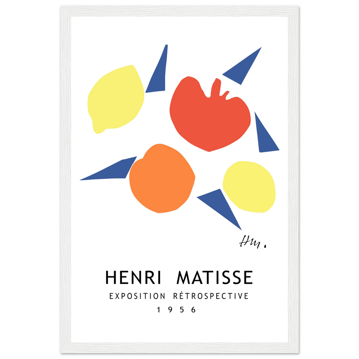 Henri Matisse Exposition Rétrospective Poster