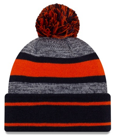 Chicago Bears - One Size Knit Beanie With Pom, New Era
