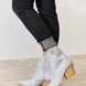 East Lion Corp Rhinestone Ankle Cowboy Boots