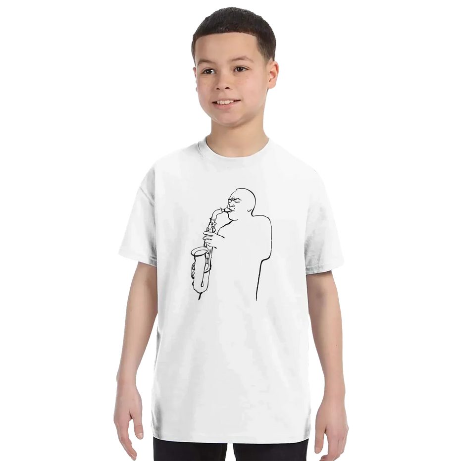 Charlie Parker "Yardbird", D.Stone Martin Tribute T-Shirt