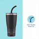 Philadelphia Eagles - NFL Super Bowl LIX Champions 30oz Stainless Steel Tumbler With Straw Lid