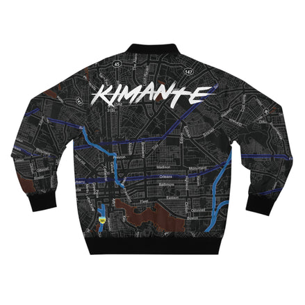 Baltimore Kimante All Black AOP Bomber Jacket