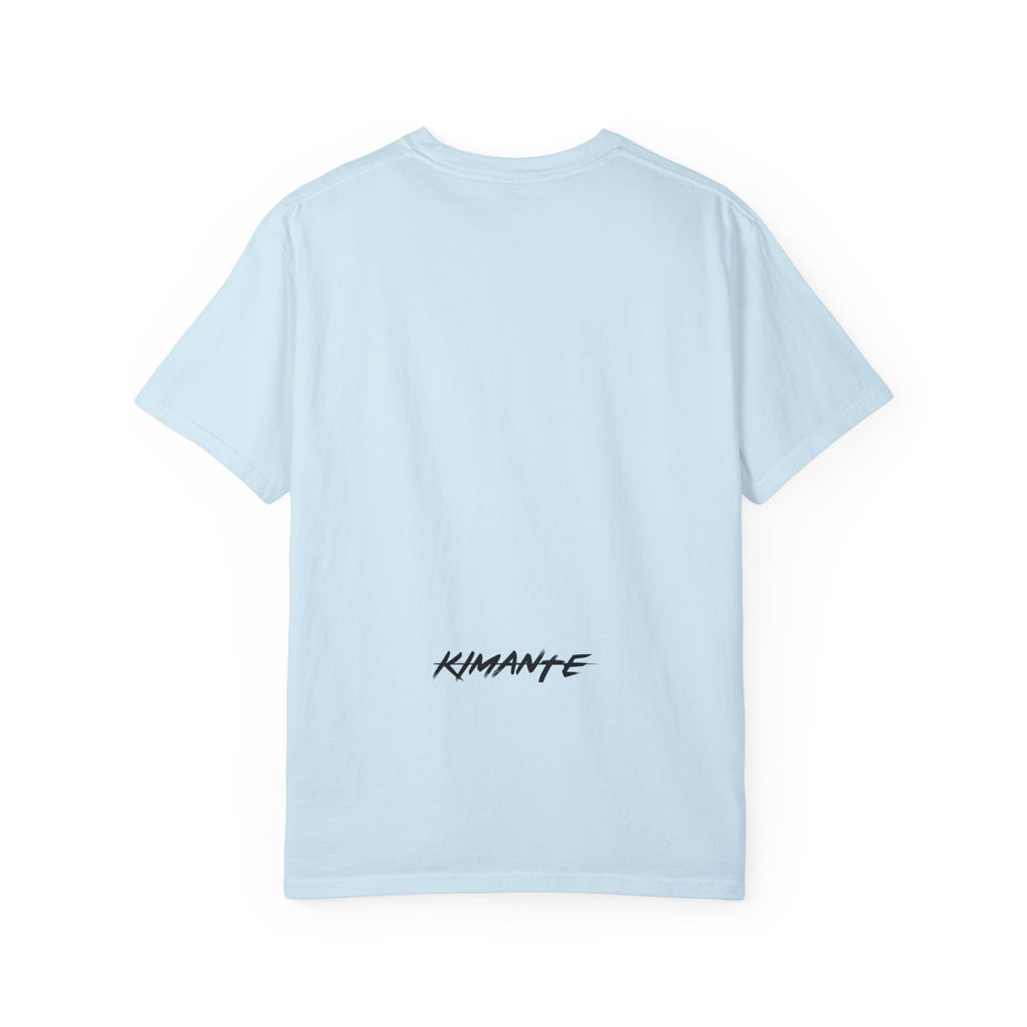 "I Just Work Here...🥴" Kimante Unisex Garment-Dyed T-shirt