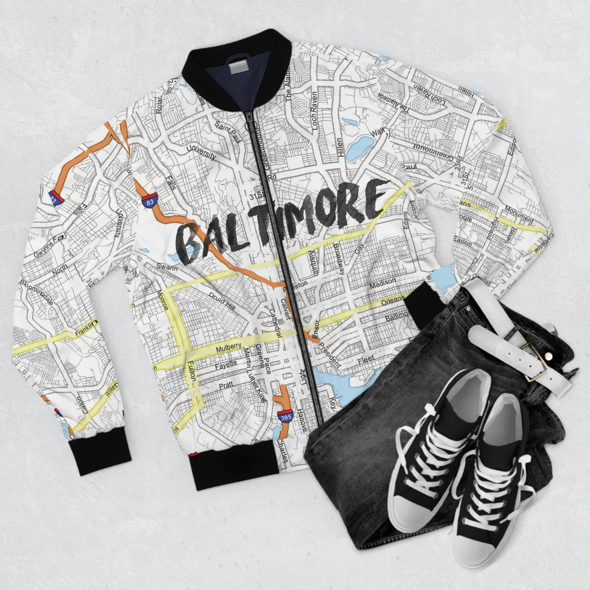 Baltimore Kimante AOP Bomber Jacket
