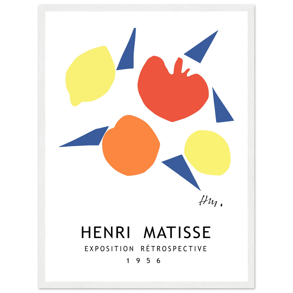 Henri Matisse Exposition Rétrospective Poster