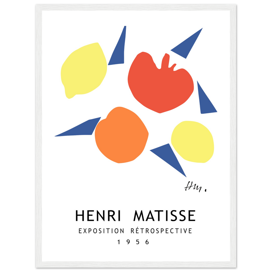 Henri Matisse Exposition Rétrospective Poster