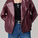 Zip Up Drop Shoulder Jacket