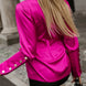 V-Neck Long Sleeve Blouse