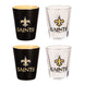 NFL New Orleans Saints - Glass and Ceramic Shot Glass Set
