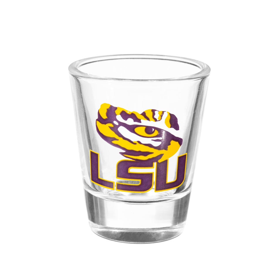 NCAA University of Louisiana State - Glass and Ceramic Shot Glass Set