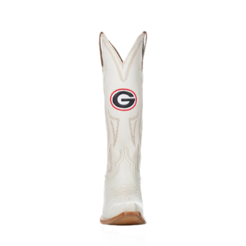 Georgia Bulldogs - Carrie Women's Ivory Western Boot