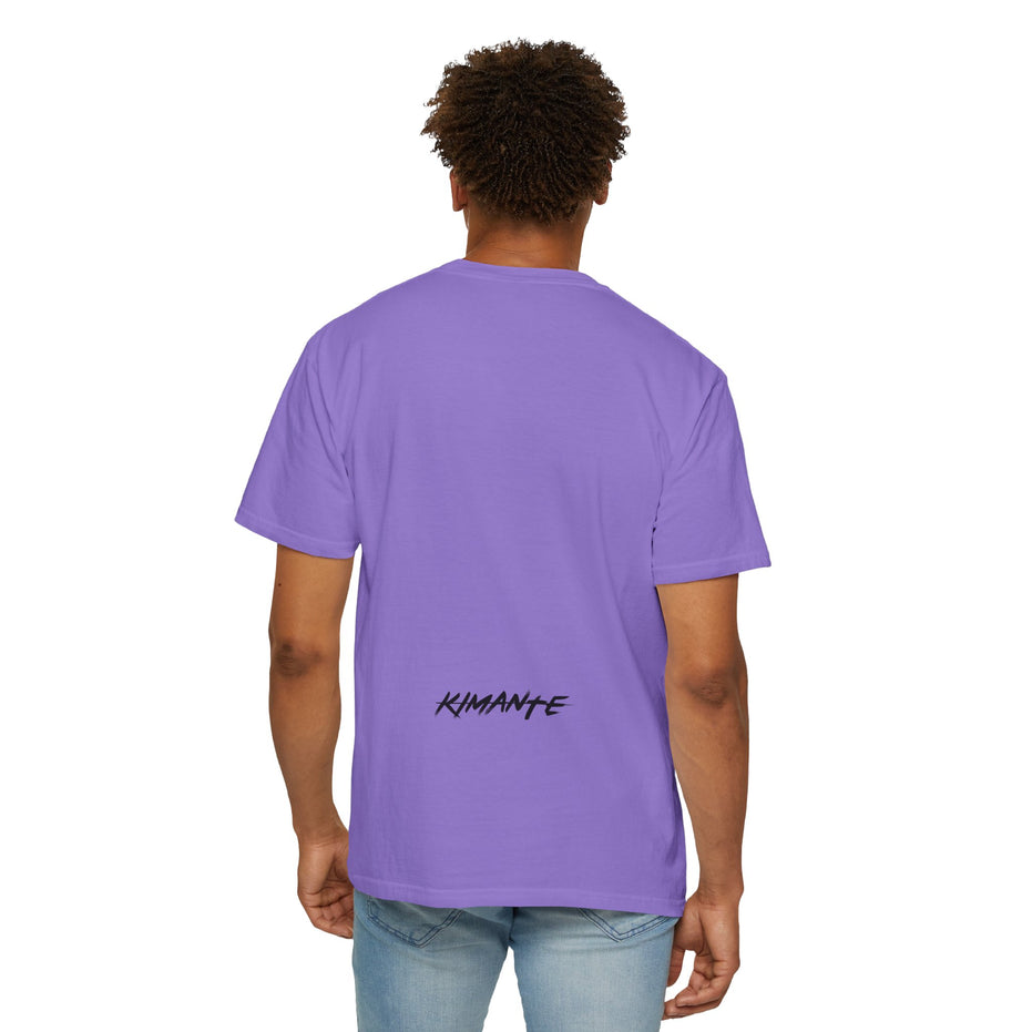 "I Just Work Here...🥴" Kimante Unisex Garment-Dyed T-shirt