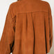 Pocketed Collared Neck Dropped Shoulder Jacket