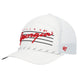 Georgia Bulldogs - White Downburst Hitch Trucker Adjustable Hat, 47 Brand