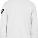 Ohio State Buckeyes - Mens White Striker Qtr Zip Fashion Pullover Long Sleeve