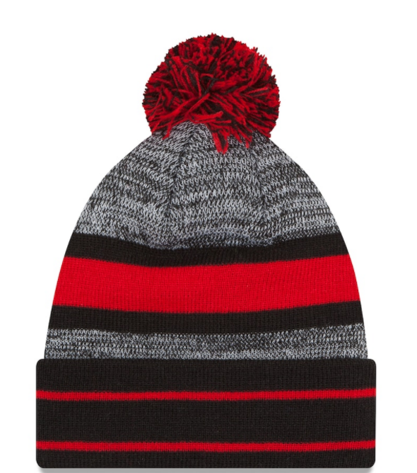 Atlanta Falcons - Cuffed Knit Beanie With Pom, New Era