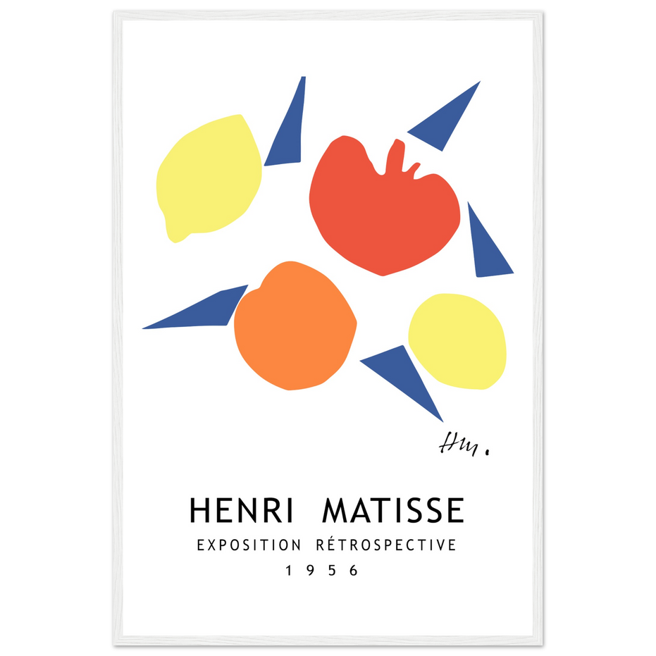 Henri Matisse Exposition Rétrospective Poster