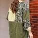 High-Low Leopard Snap Down Shacket