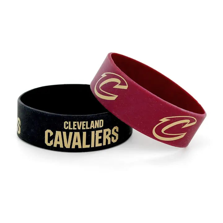 Cleveland Cavaliers - NBA Wide Bracelets (2 Pack)