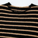 Stripe Drop Shoulder Round Neck Sweater