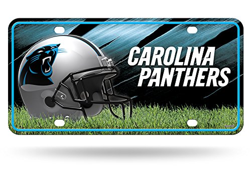 Carolina Panthers - NFL Metal Tag License Plate