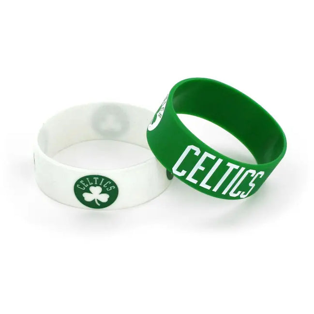 Boston Celtics - NBA Wide Bracelets (2 Pack)