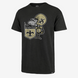 New Orleans Saints - Legacy Logo Black T-Shirt