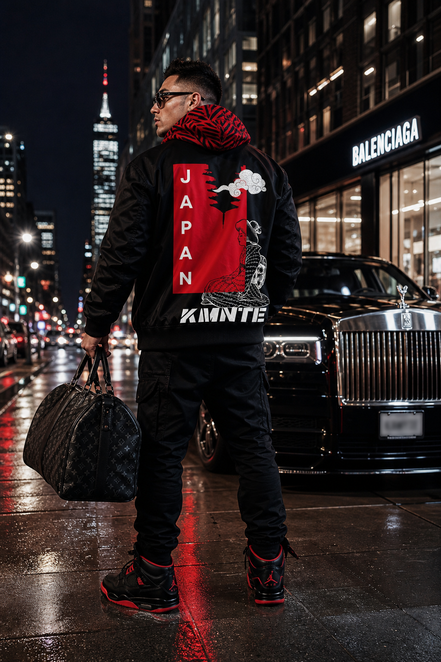 Kimante Japan Men’s Windbreaker Jacket