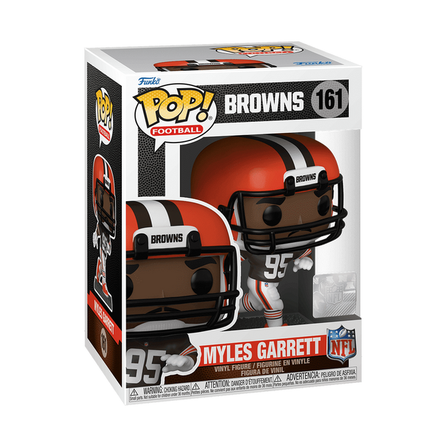 Funko POP! NFL: Cleveland Browns - Myles Garrett (Home Uniform) Vinyl Figure