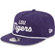 LSU Tigers - Golfer Team Text Snapback Hat, New Era