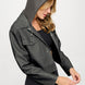 Coalition LA Snap Down Cropped Hooded Jacket