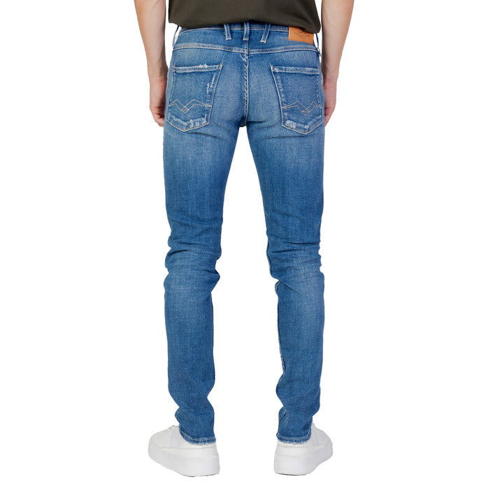 Men's Denim Distressed Jeans by Replay