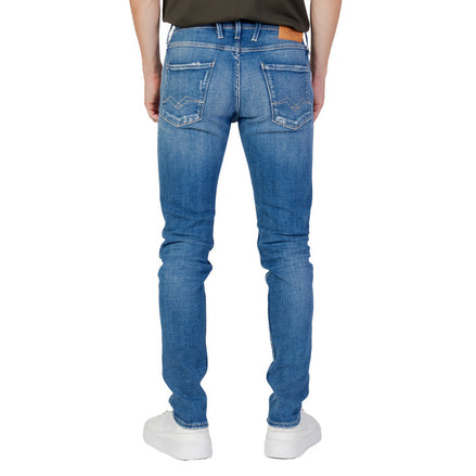 Men's Denim Distressed Jeans by Replay