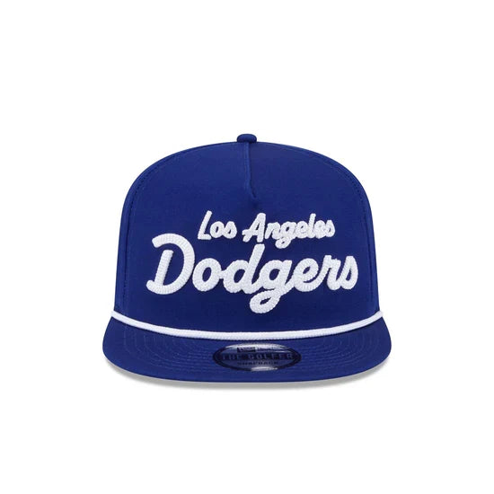Los Angeles Dodgers - MLB Golfer Team Text Snapback Hat, New Era