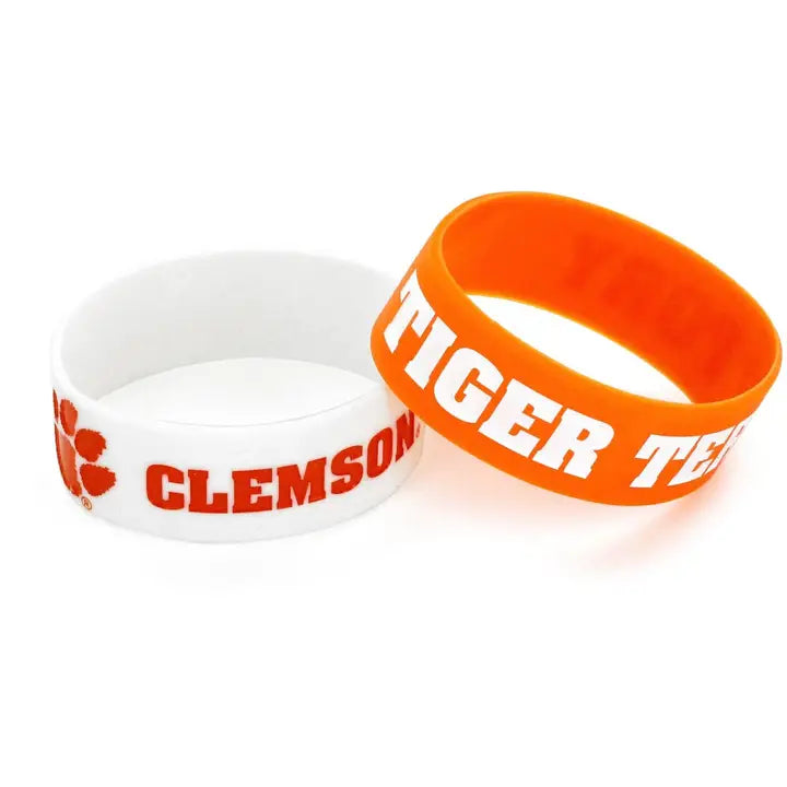 Clemson Tigers - NCAA Bracelets (2 Pack)