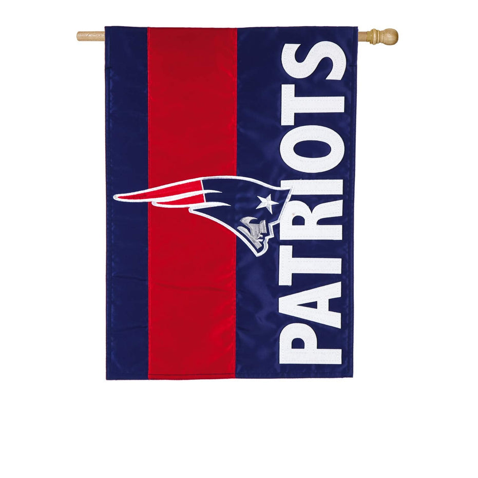 New England Patriots - Embellish House Flag