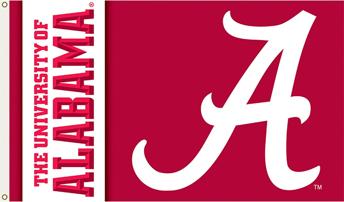 Alabama Crimson Tide - UA 3` X 5` House Flag