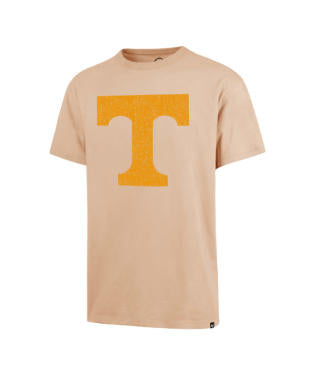 Tennessee Volunteers - NCAA Dusted Khaki Imprint River Tee T-Shirt, '47 Brand
