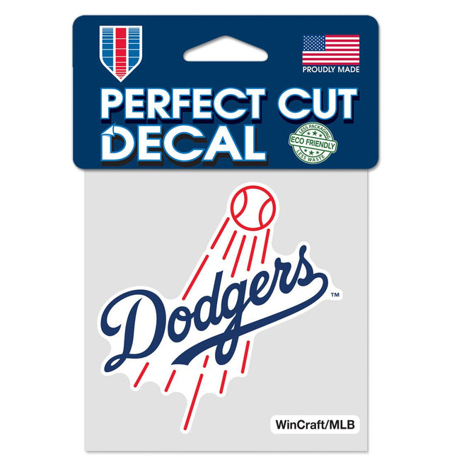 Los Angeles Dodgers - Perfect Cut Color 4" X 4" Decal