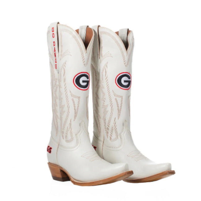 Georgia Bulldogs - Carrie Women's Ivory Western Boot