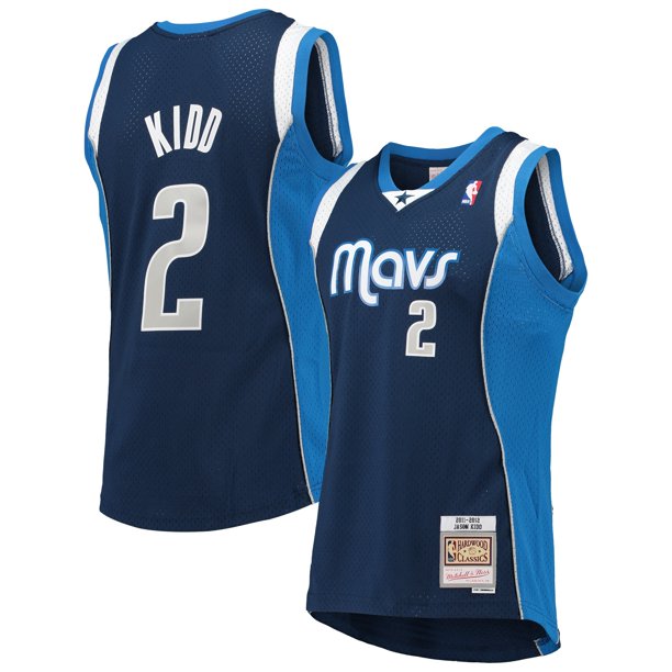 Dallas Mavericks - NBA Jason Kidd Blue Swingman Jersey by Southern